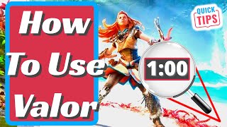 How To Use Valor  Horizon Forbidden West  Valor Guide [upl. by Ssej]