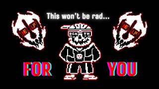 That was not rad bro HARDMODE HELPTale Fresh Sans Fight [upl. by Artamas423]