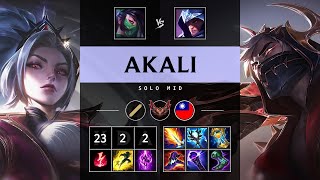 Akali Mid vs Talon Legendary  TW Grandmaster Patch 1418 [upl. by Esyned831]