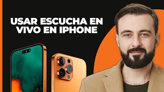 Cómo Usar quotEscucha en Vivoquot en iPhone [upl. by Utter]