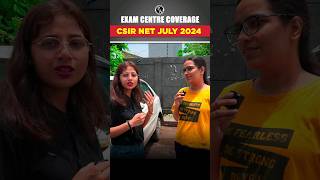 CSIR NET JULY 2024 Exam Review  CSIR NET Exam Analysis 2024  CSIR NET 2024  csirnet2024 shorts [upl. by Zosima659]