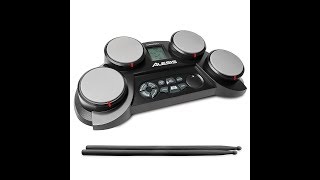 Review Alesis CompactKit 4  Portable 4Pad [upl. by Anbul219]