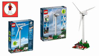 Lego Creator Expert 10268 Vestas Wind TurbineStopMotion [upl. by Narib]