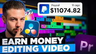 Earn 8200 per month EDITING VIDEOS  Simple Earn [upl. by Patterman]