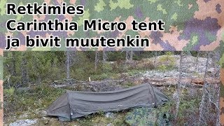 Carinthian Micro Tent ja bivipusseista muutenkin [upl. by Esaele]