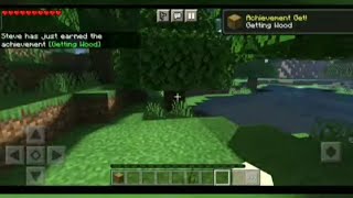 How to get Advancement in Minecraft PEmcpe 😊 [upl. by Aeneas]