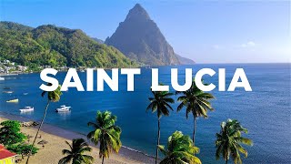 SAINT LUCIA  Most beautiful island in the world  TRAVEL GUIDE to ALL top sights in 4K [upl. by Oiluarb]