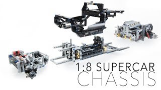 LEGO Technic 18 Modular Supercar Chassis [upl. by Assej]