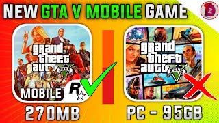 New GTA 5 mobile for android with high graphics  GTA V fan made game [upl. by Andre811]