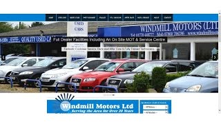 Windmill Motors Ltd  Used Cars For Sale  Used Car Dealer in Bourne Lincolnshire [upl. by Vinni8]