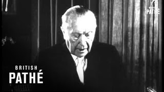 Interview With Dr Adenauer 1961 [upl. by Langbehn]