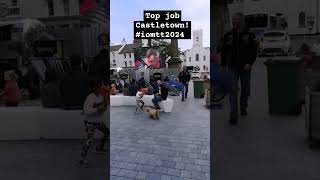 iomtt2024 Castletown showing the other towns how to do it Isle of Man TT races iomtt iomtt2024 [upl. by Eladal385]