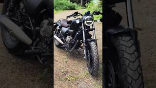 QJ MOTOR SRV 125 125cc  WALKAROUND amp SOUNDCHECK stock exhaust system 🎧 headphones recommended [upl. by Aneetsirk979]