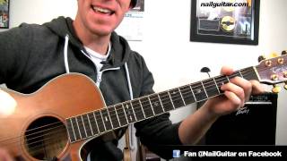 How to play Grenade ✪ Bruno Mars  Guitar Chords Tutorial Pt2  Easy Acoustic Guitar Song Lessons [upl. by Etana]