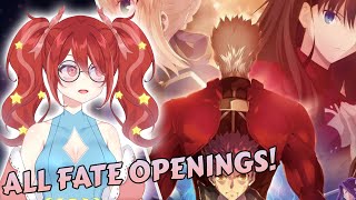 I REACTED TO EVERY FATE OPENING  VTuber Reacts [upl. by Efram881]