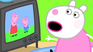 Peppa Pig is on TV  Peppa Pig Official  Family Kids Cartoon [upl. by Ernesto]