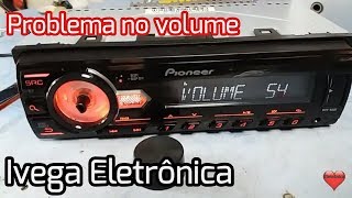 Rádio Pioneer com problema de volume dica [upl. by Eerhs696]