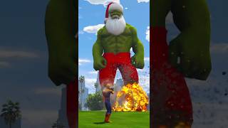 GTA 5 ORANGE SPIDER MAN VS CENTA HULK shorts shorts youtubeshorts ytshots shortsfeed hulk [upl. by Brookner457]