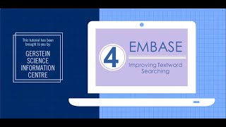 Embase 4  Improving Textword Searches [upl. by Banks]