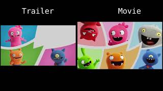 UglyDolls  Trailer vs Movie Comparison [upl. by Rooney]