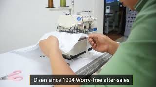 Industrial sewing machineOverlock Sewing MachineA good assistant in costume makingsewingmachine [upl. by Negem977]