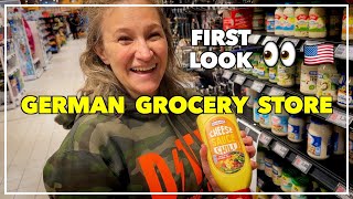 Better than the Commissary Americans First Look 👀 at German Grocery Store  Edeka Grafenwoehr [upl. by Nordek]