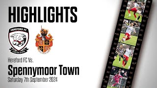 HIGHLIGHTS  Spennymoor 00 Hereford [upl. by Atteloj]