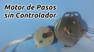 Como Mover un Motor de Pasos sin el Controlador [upl. by Uolyram473]