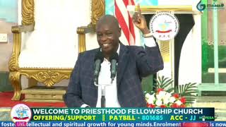 HE Rigathi Gachagua EGH full speech at Priesthood Fellowship Church [upl. by Ludovick]