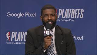 Kyrie Irving PostGame Interview  LA Clippers vs Dallas Mavericks [upl. by Coheman]