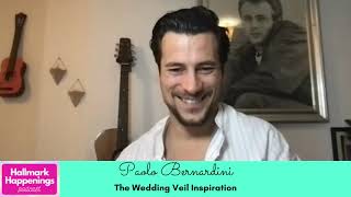 INTERVIEW Actor PAOLO BERNARDINI from The Wedding Veil Inspiration Hallmark Channel [upl. by Pals]