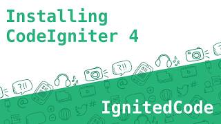 Installing CodeIgniter 4 with Composer [upl. by Arihay]