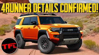 Breaking More Details Including Engine on the 2025 Toyota 4Runner Confirmed [upl. by Seely211]