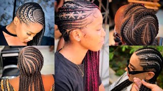 Splendid amp Latest Braids Hair Hairstyles Pictures For Black Ladies [upl. by Ellenwad153]