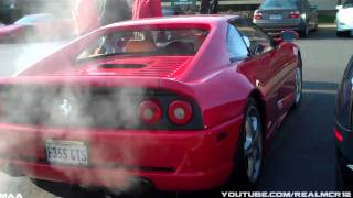 Ferrari F355 GTS Crazy Engine Sound [upl. by Caia]