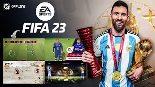 FIFA 23 ANDROID APKOBB Offline MOD PS5 900 MB BEST GRAPHICS NEW FACE KITS 2023 amp LATEST TRANSFERS [upl. by Eiramnaej339]