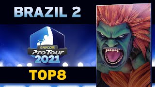 Capcom Pro Tour 2021  Brazil 2  Top 8 [upl. by Leesen]