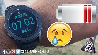 Samsung Galaxy Watch  42mm  LTE Battery life  FAIL [upl. by Hsima]