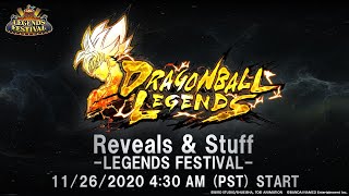 DRAGON BALL LEGENDS Reveals＆Stuff Festival Edition Announcement Trailer [upl. by Kedezihclem161]