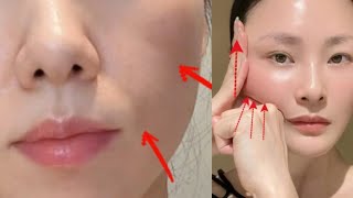 LIP CHEEK LIFT EXERCISE TO FIX LONG PHIL TRUM  SHORTEN PHILTRUM LONG FACE MAKE UPPER LIPS FULLER [upl. by Henriques663]