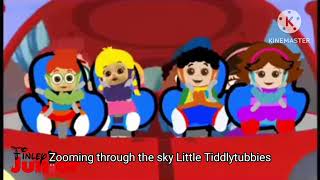 The Tiddlytubbies Theme Song Lyrics Alternate English Tiddlytubbies [upl. by Aserehc]