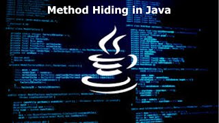 METHOD HIDING IN JAVA EXPLAINED IN TAMIL tamilexplanation javaprogramming [upl. by Strade500]