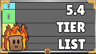 54 Tier List  Path of Champions [upl. by Ahsilem]