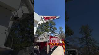 Raleigh NC Fire Department Ladder Co 15 Testinf Ladder [upl. by Dewees]