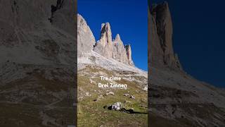 Tre cime di lavaredo Drei Zinnen  Dolomites Italy shorts dolomites trecimedilavaredo [upl. by Ayoted792]