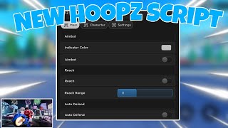 NEW HOOPZ SCRIPT  PASTEBIN 2024  CAMLOCK REACH BALL MAG [upl. by Thorndike]