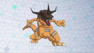 Agumon Digivolve To Greymon Tri [upl. by Inek]