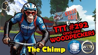 Zwift WTRL Team Time Trial number 292  CRYOGEN Woodpeckers [upl. by Garibold]