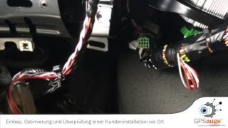 GPSoverIP Einbau Tutorial  Volvo FH ohne Arat Halter [upl. by Azmah]