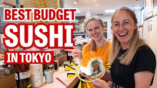 Best Budget Sushi Restaurants in Tokyo [upl. by Shaner]